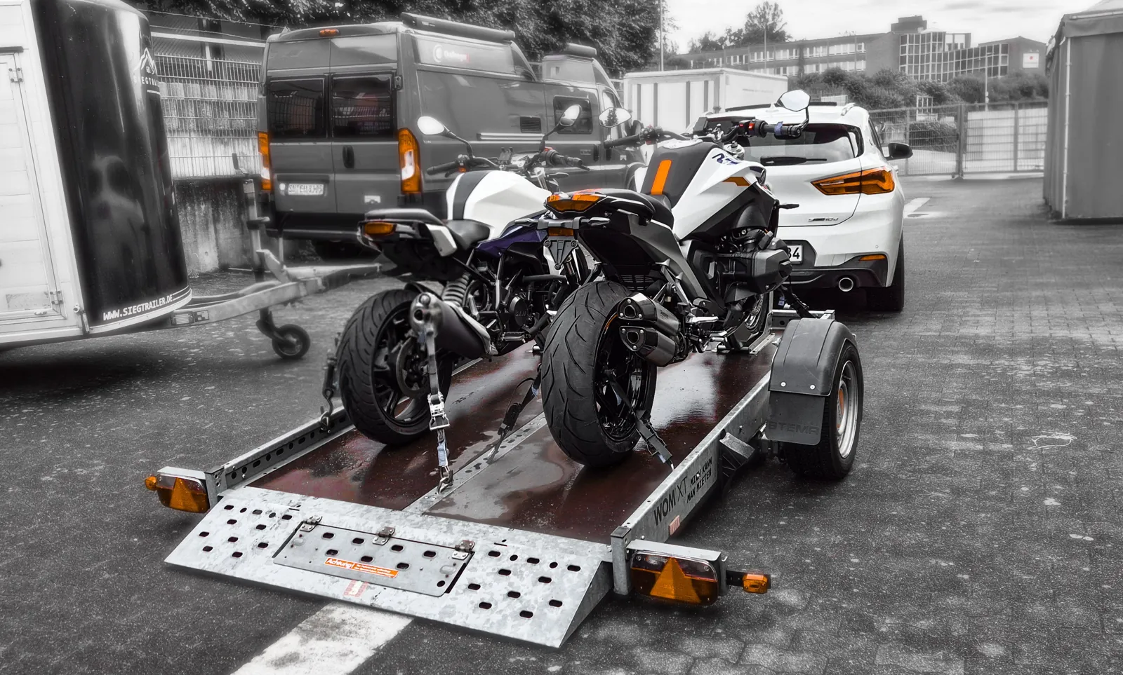 Absenk-Trailer 1000kg