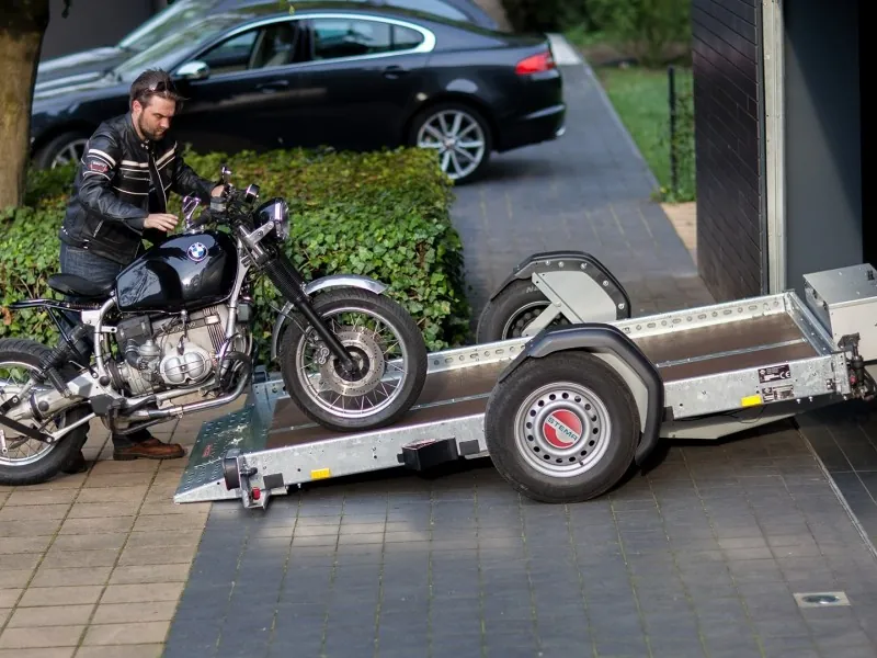 Absenk-Trailer 1000kg – Foto 2