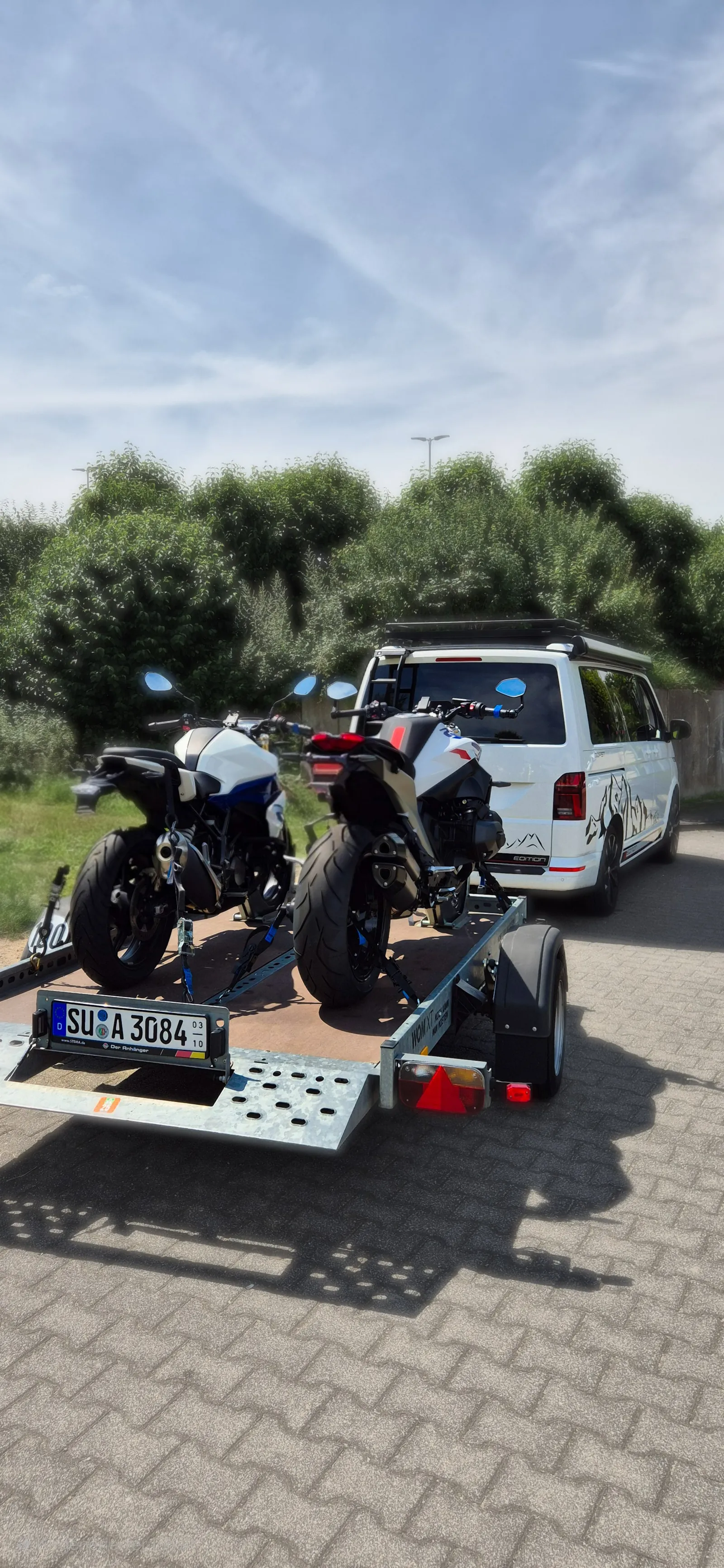 Absenk-Trailer 1000kg – Foto 3