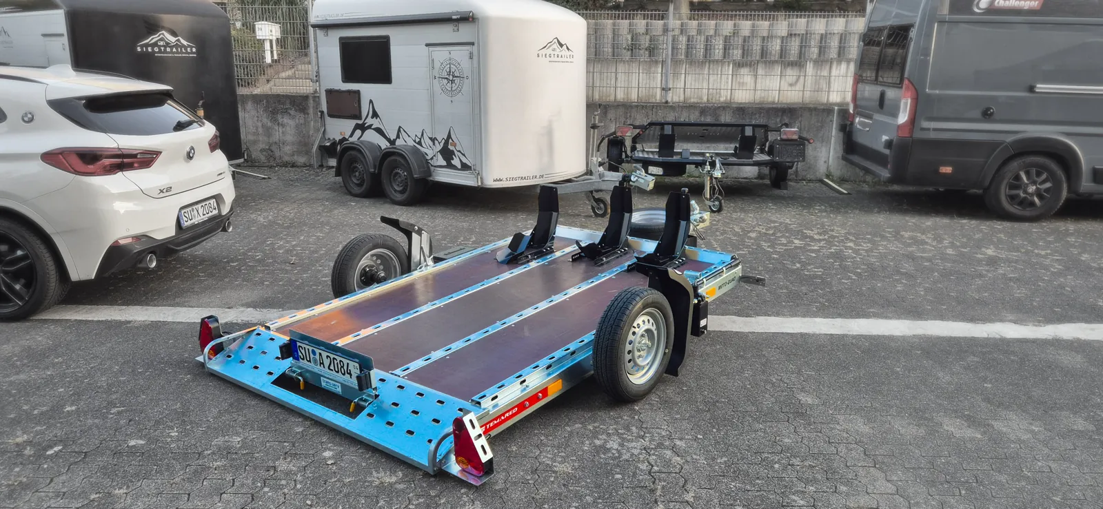 Absenk-Trailer 750kg – Foto 2