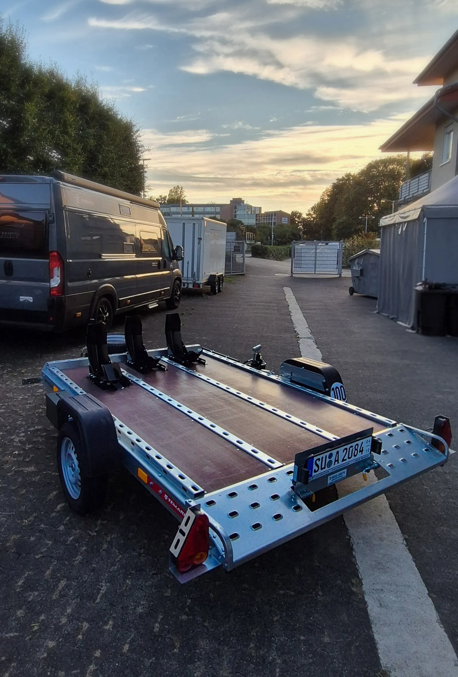 Absenk-Trailer 750kg – Foto 6